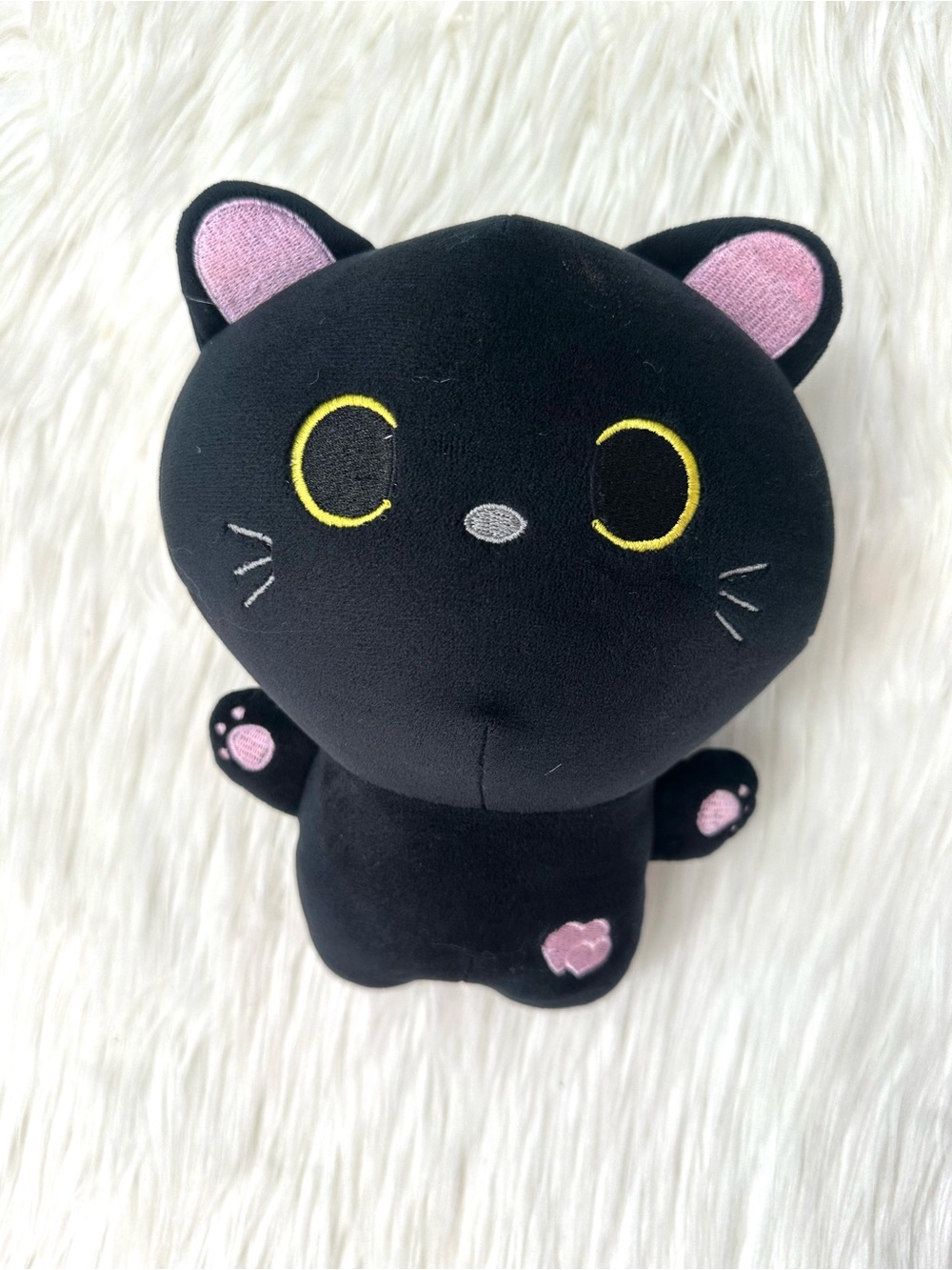 CUTE BLACK CAT PLUSH